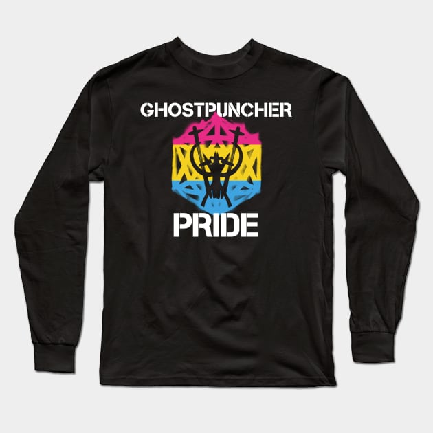 Ghostpuncher Pansexual Pride Long Sleeve T-Shirt by Ghostpuncher 